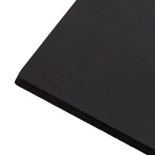 PVC cell SF 3mm noir 1560x3050 decoupe Rubrique(Plaque - Panneau)