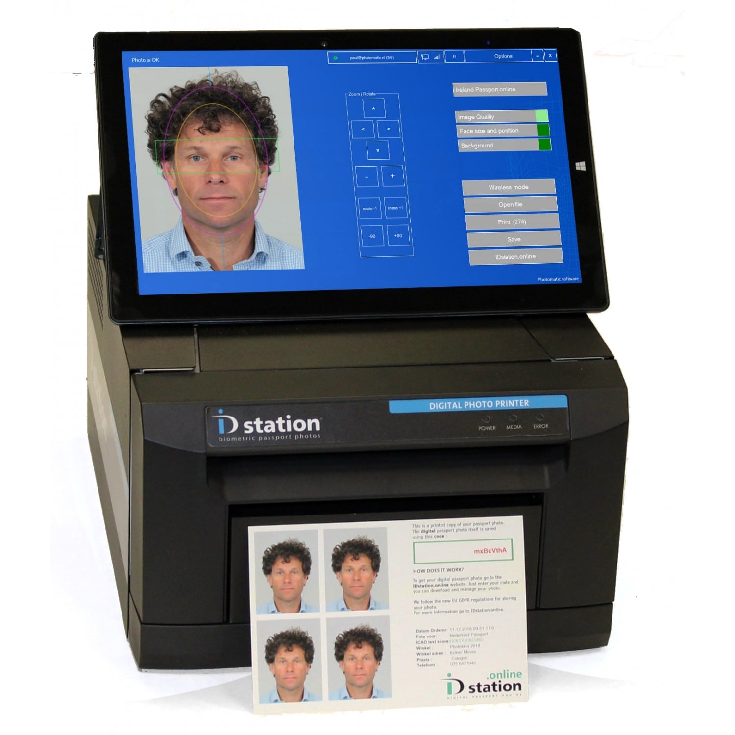Imprimer votre photo d'identité à un prix raisonnable- Smartphone ID