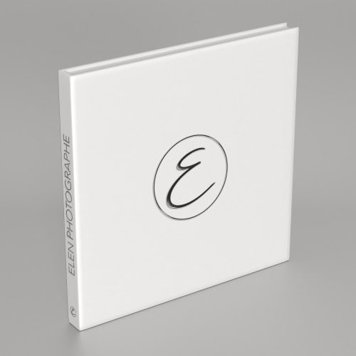 Album Cracblock - 48 pages blanches (24 feuillets) - Couverture avec Vernis 3D