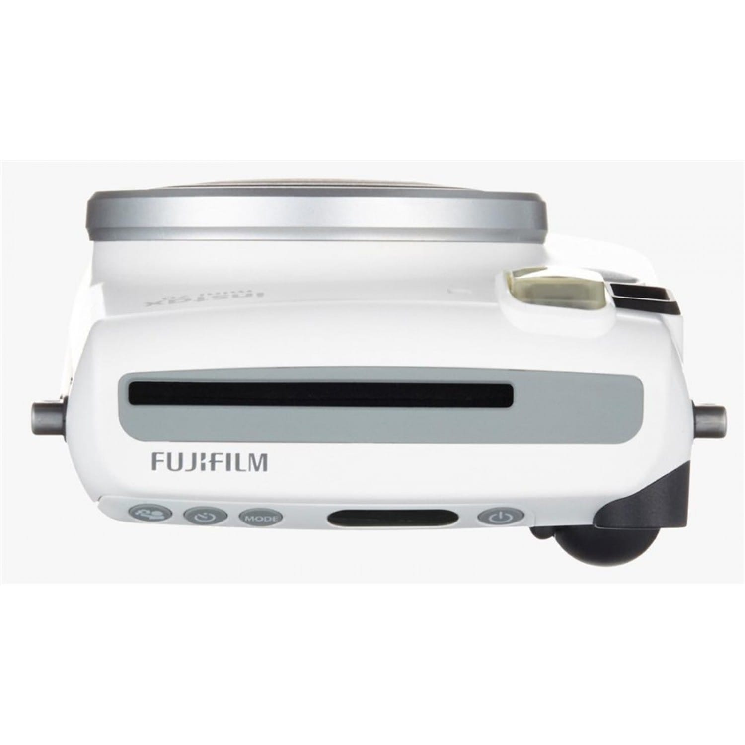 Appareil photo instantané FUJI Instax Mini 70 - Format photo 62x46mm -  Livré avec 2 piles lithium CR2 - Dim. (L)99,2x(H)113,7x(P)53.2mm - Blanc