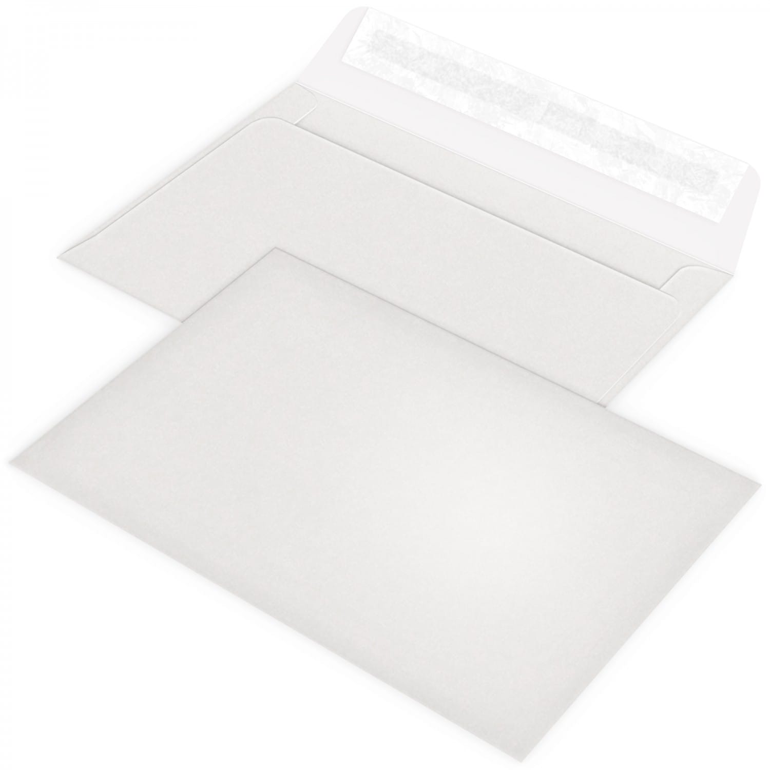 Lot de 20 Enveloppes plastiques blanches opaques - Pochette d