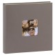 classique série ''Fun'' traditionnel 400 photos 10x15 ou 200 photos 13x18 - Taupe - Couverture rigide