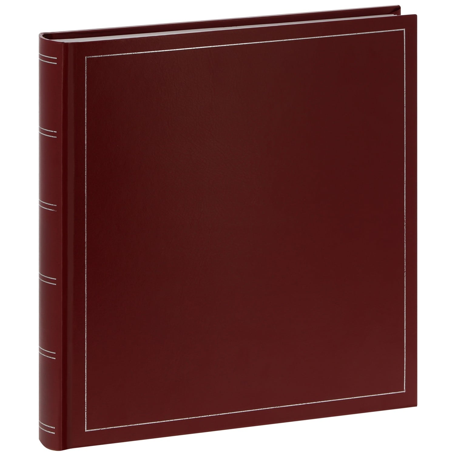 Album photo GOLDBUCH traditionnel CLASSIC - 100 pages blanches + feuillets  cristal - 400 photos - Couverture Bordeaux 30x31cm
