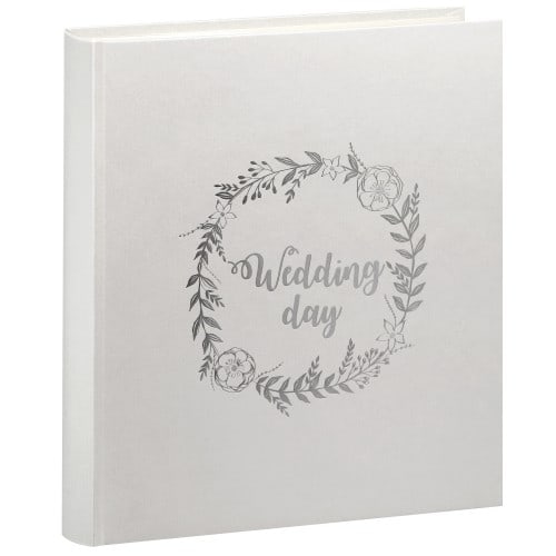 GOLDBUCH - Album photo traditionnel mariage LOVE - 30 pages ivoires +  feuillets cristal - 120 photos - Couverture 29x31cm