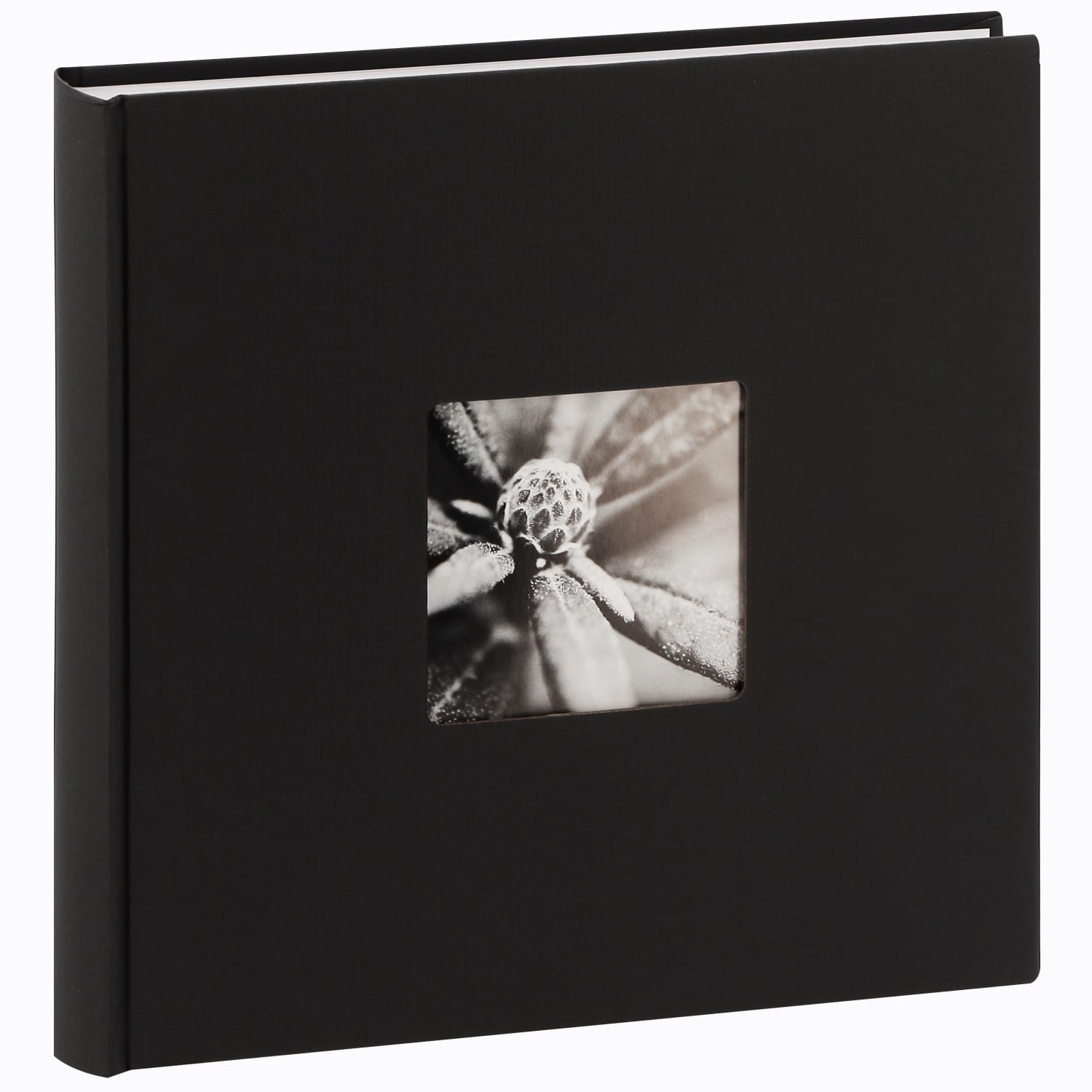 Hama Album photo La Fleur Jumbo 30 x 30 cm pages noires blanc au