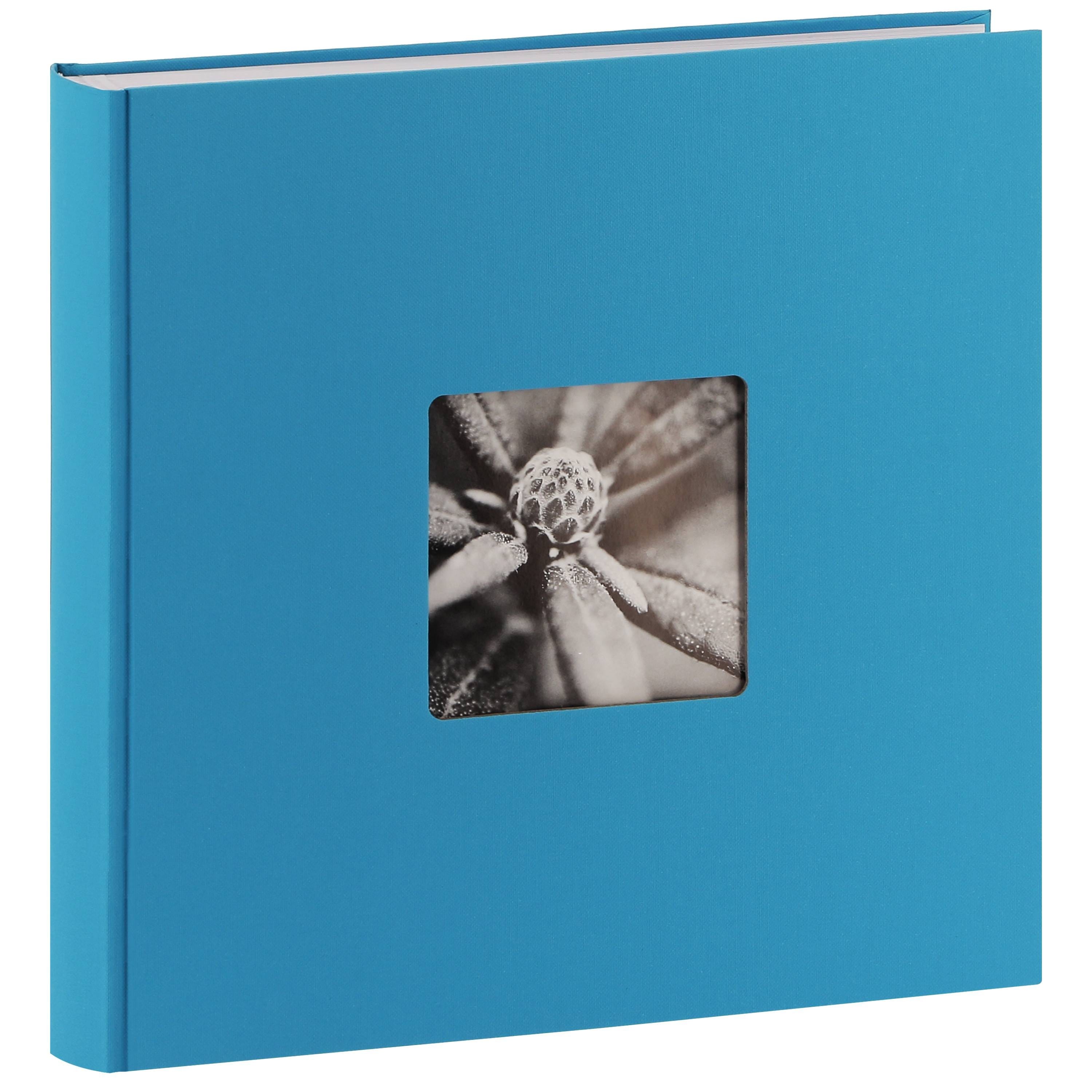 Album photo traditionnel EMPIRE - 100 pages blanches + feuillets cristal -  600 photos - Couverture Bleue 34x37cm (Reconditionné)