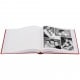 Jumbo Fine Art  - 100 pages blanches + feuillets cristal - 400 photos - Couverture Bordeaux 30x30cm