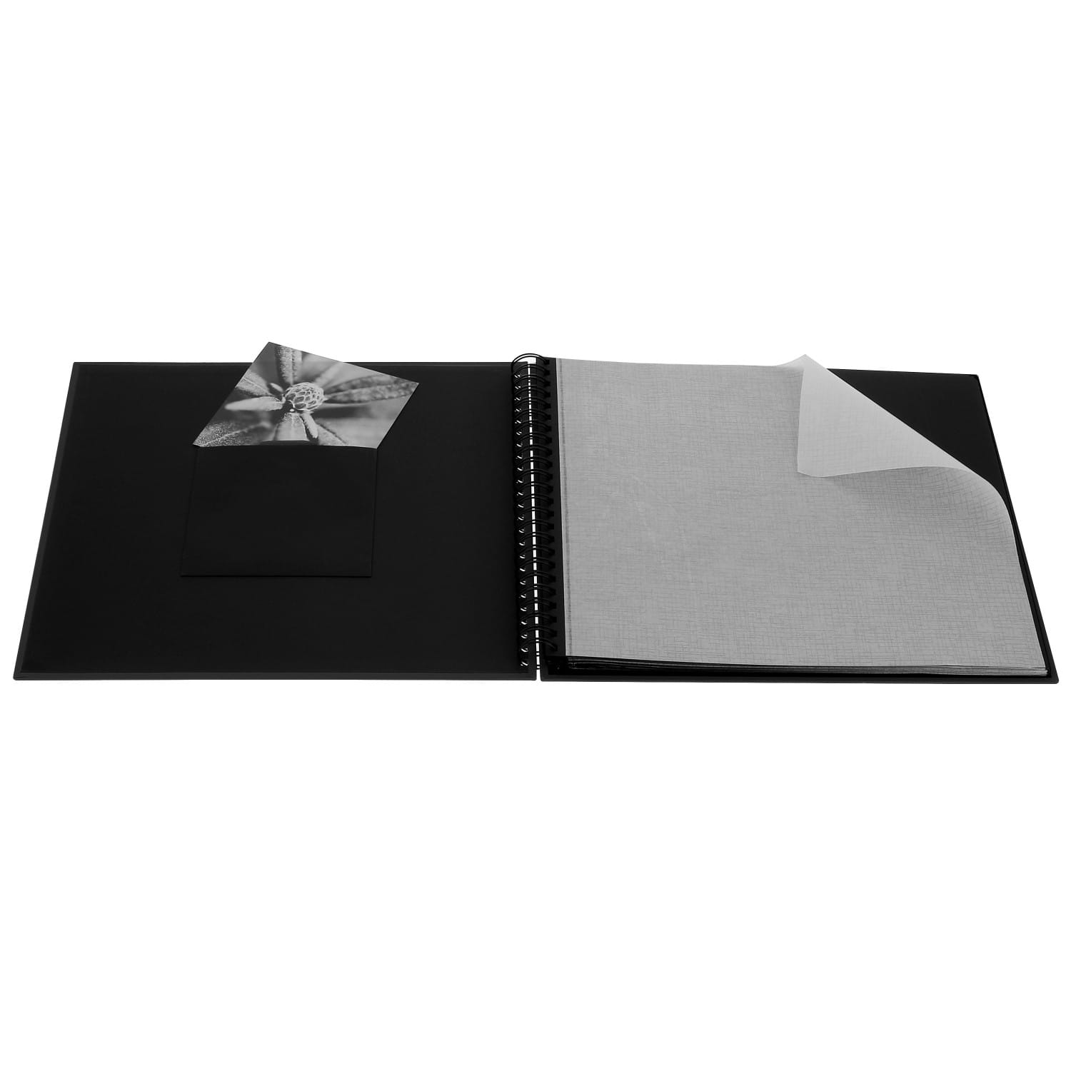 Hama Fine Art Carton, Papier Noir album photo et protège-page