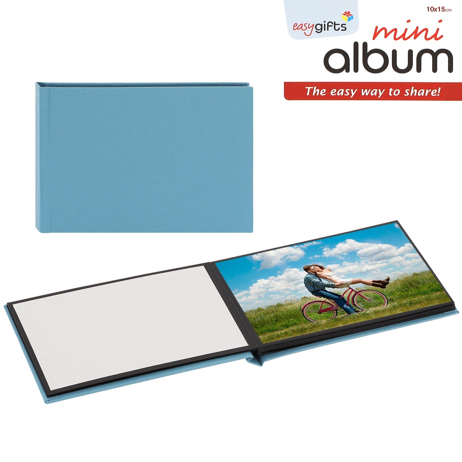 Album photos - Photos 10x15 cm - 11,5x15 cm - Bleu - Brepols