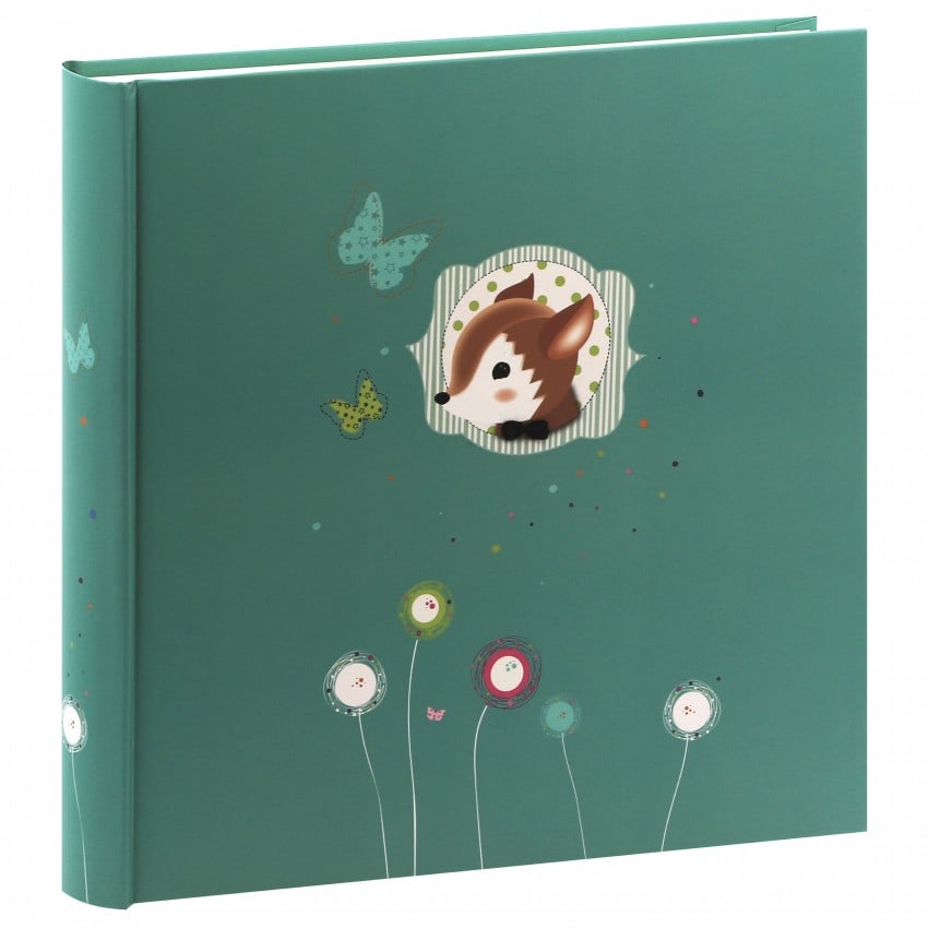 traditionnel FOXY - 60 pages ivoires - 240 photos - Couverture Bleue 30x30cm