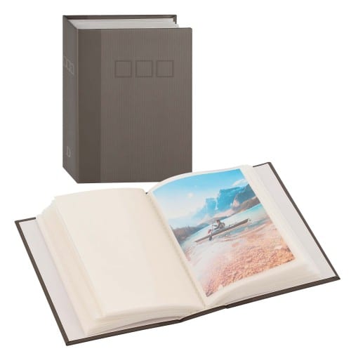 Album photo HAMA pochettes sans mémo NEW YORK CITY - 100 pages noires - 300  photos - Couverture Noire 19x33,5cm