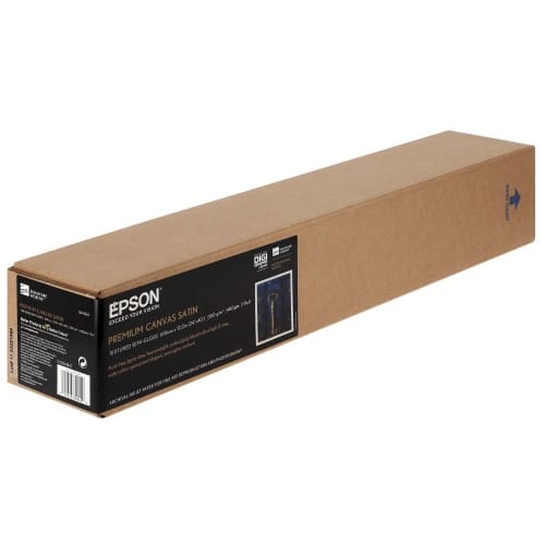 EPSON - Toile canvas jet d'encre (Polycoton) Signature Worthy Water Resistant Premium Canvas satin 350g - 24" (61cm x 12,2m)