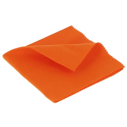 Chiffon antistatique orange - pour diapos, négatifs, optiques, verres de  lunettes, CD, surfaces plastiques - 29 x 30cm 