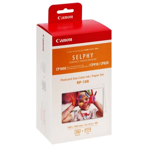 Cartouche Canon Selphy CP1200 - Kit Papier et Encre