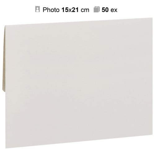 Enveloppes blanches pour protéger vos agrandissements
