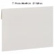 Pochette agrandissement MB TECH 32x47cm Blanche pour photo 30x45cm - Carton de 125