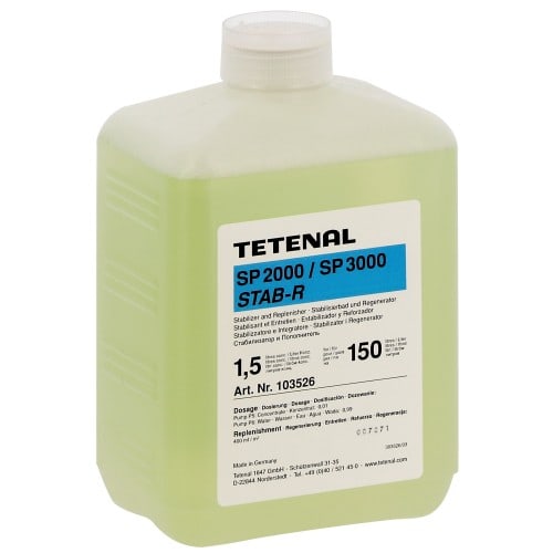 TETENAL - Stabilisant RA-4 SP 3000 STAB-R - pour minilabs KIS gammes 15XX & 16XX & 17XX - pour faire 150 L (103526)