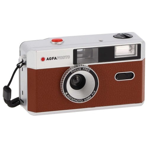 Kodak Appareil photo M35 35 mm, réutilisable, sans mise au point, facile à  utiliser, flash intégré et compatible avec les films négatifs de 35 mm ou
