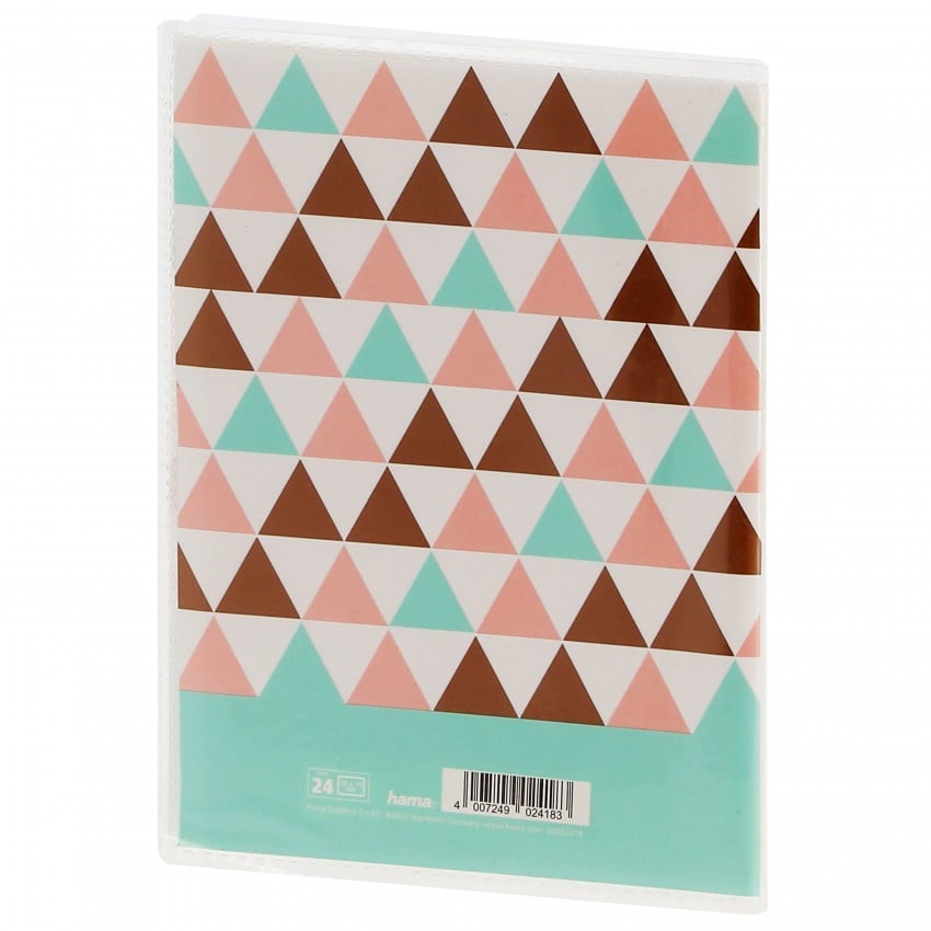 Mini Album HAMA Pochettes Sans Mémo DESIGNLINE - 24 Pages Blanches - 24 ...