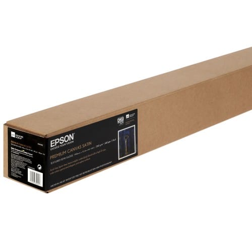 EPSON - Toile canvas jet d'encre (Polycoton) Signature Worthy Water Resistant Premium Canvas satin 350g - 44" (111,8cm x 12,2m)