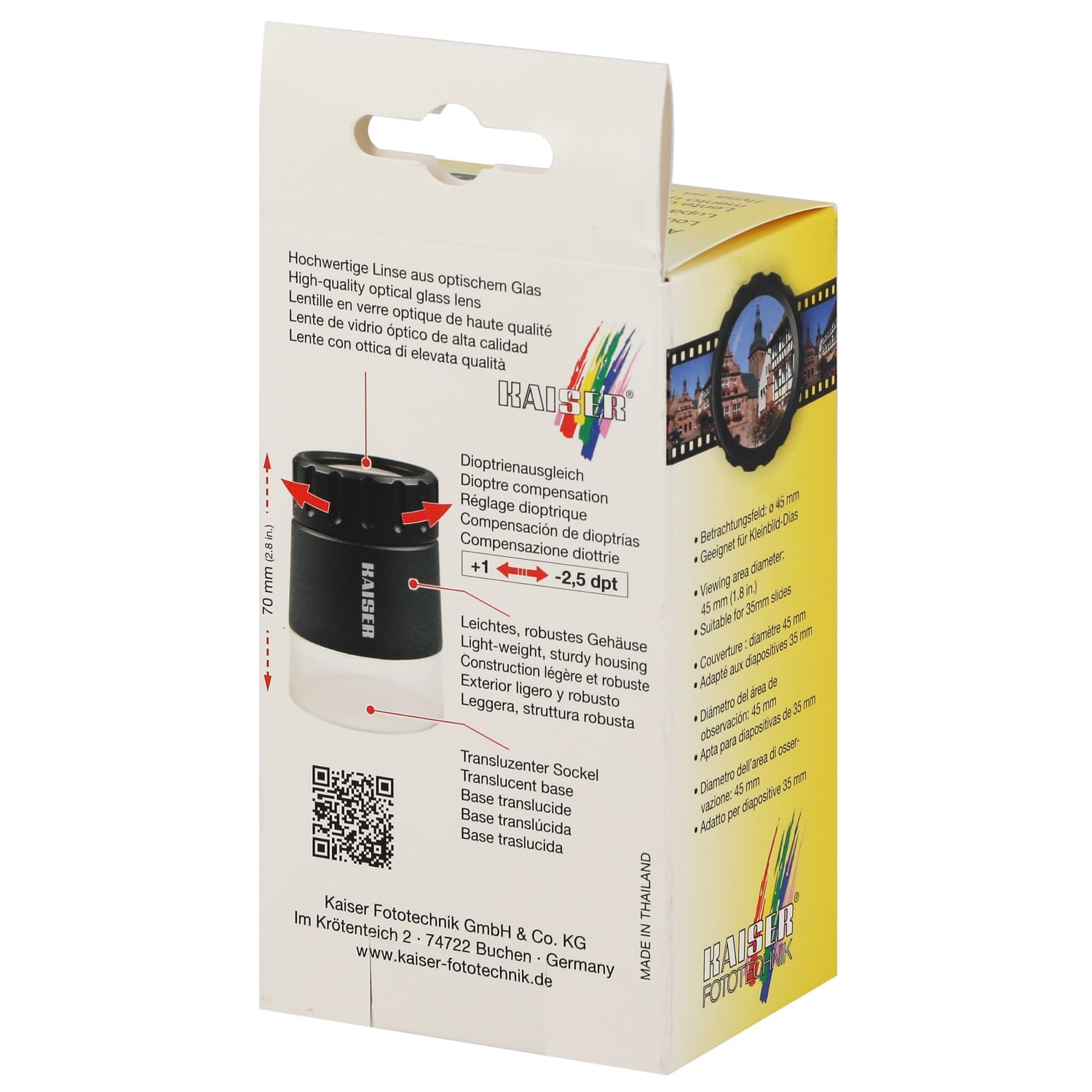 KAISER - Pince à papier plastique pour tirages papiers - lot de 2 pinces de  couleurs différentes