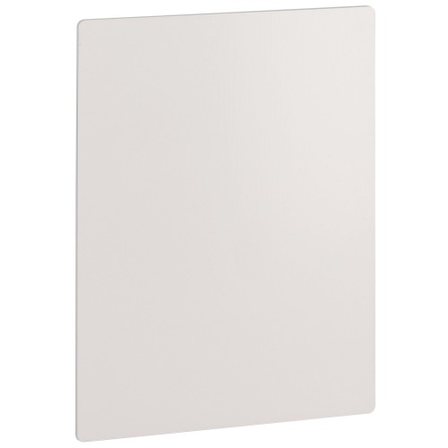 Panneau ChromaLuxe aluminium 30 x 40 cm - épaisseur 1,14mm - Blanc brillant