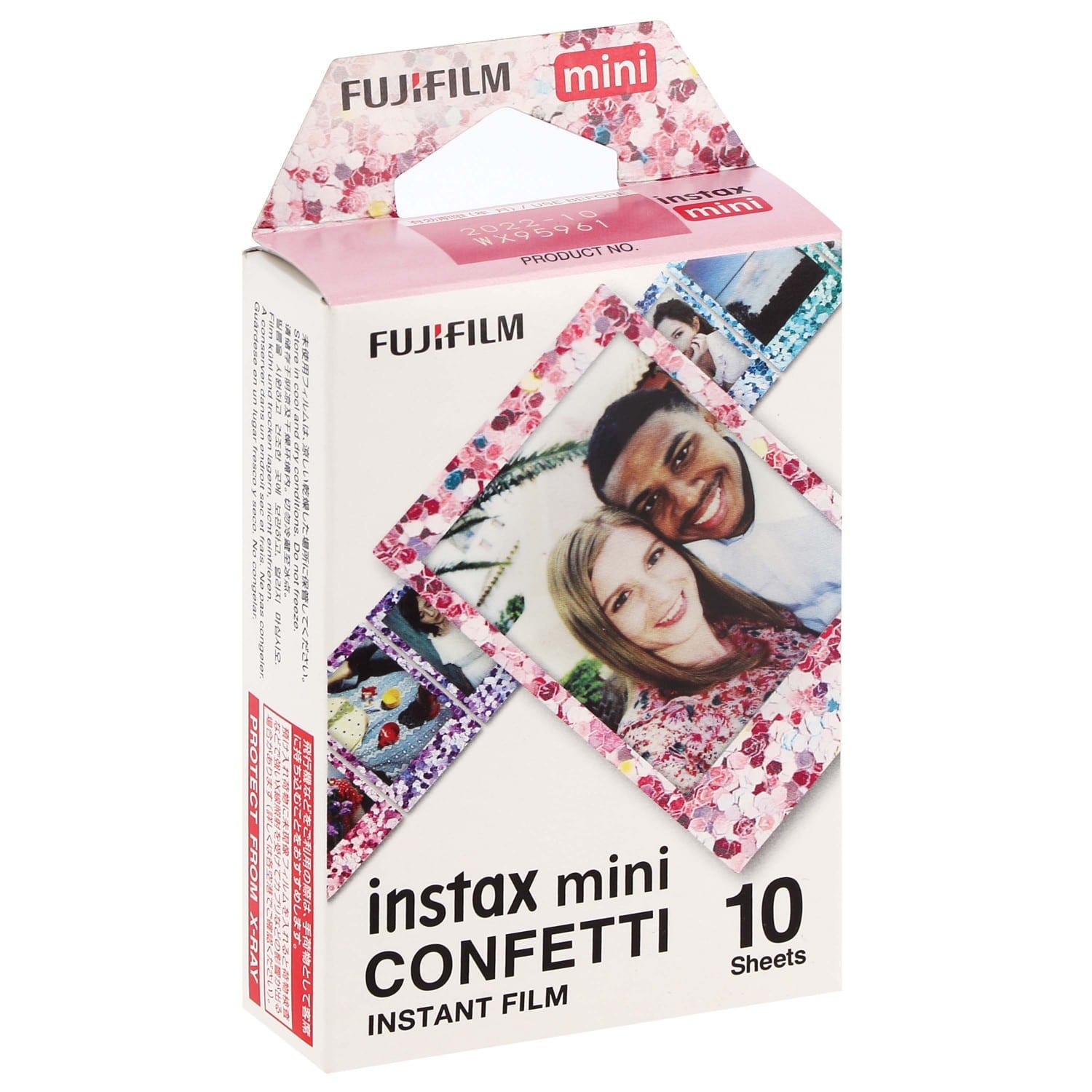 FUJIFILM film instax mini monopack de 10 vues candy pop - Pellicule