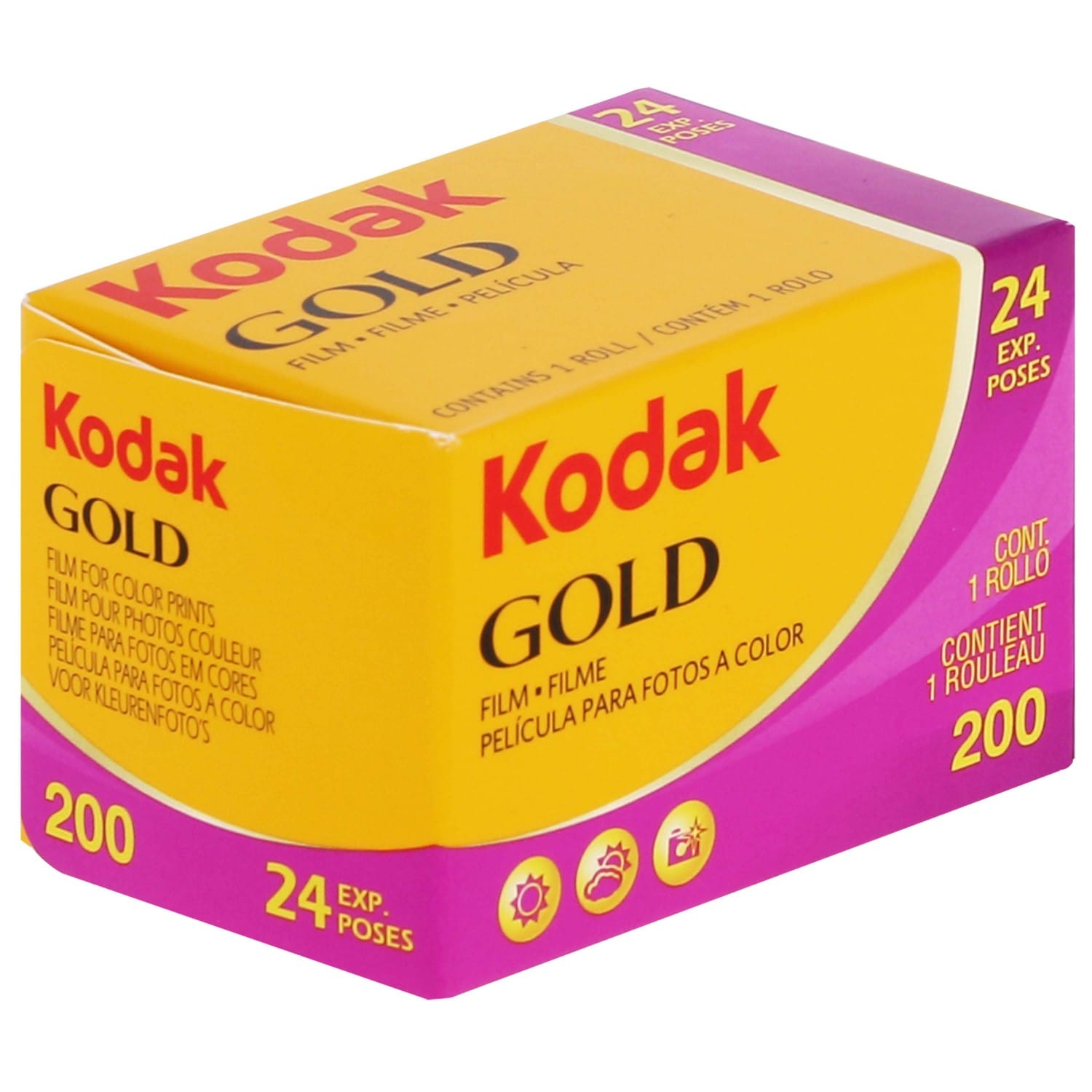 Film couleur KODAK Gold New 200 iso 135/24P - Vendu par 10