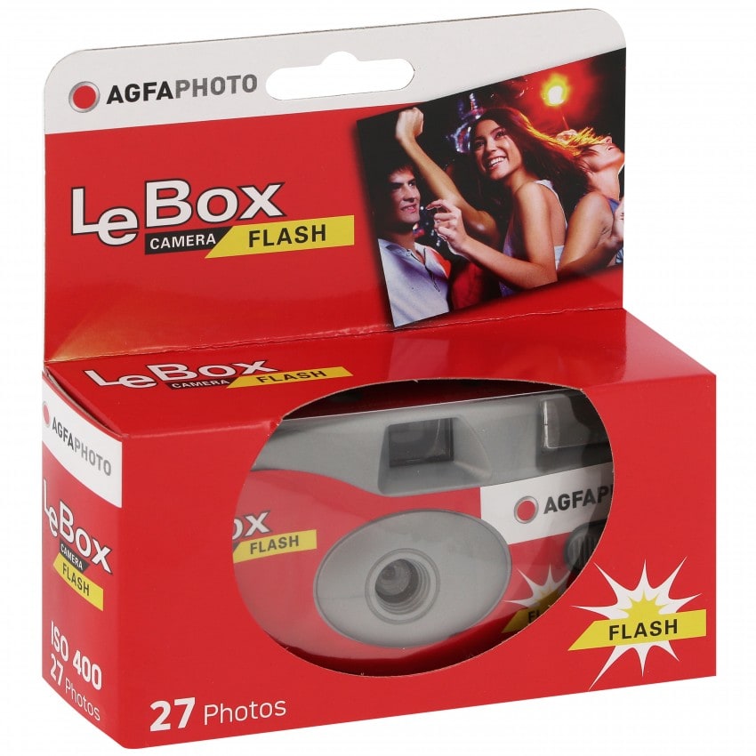 Agfa PAP Le Box flash 400 asa - 27 poses (à l''unité)