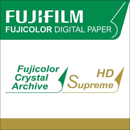 FUJI - Papier argentique HD Suprême / Finition: Brillant marqué au dos
