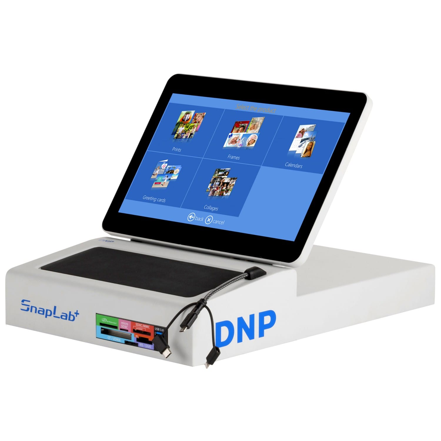 Kit imprimante thermique DNP DNP DS620 + 1 carton de consommables pour 400  tirages 15x20cm ou 800 tirages 10x15cm (DSP6201520)