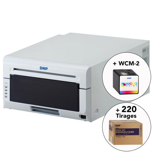 Kit imprimante thermique DNP DS820 + 1 carton de consommables