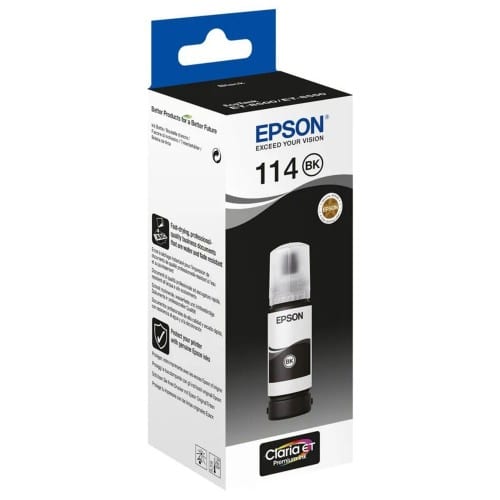 Bouteille d'encre EPSON 114 Encre NOIR (BK) pour Ecotank ET-8500