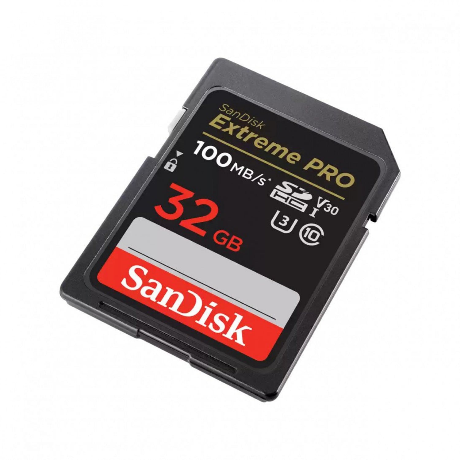 Carte mémoire SD SANDISK SDHC Extreme Pro Class 10 V30 (100Mo/s