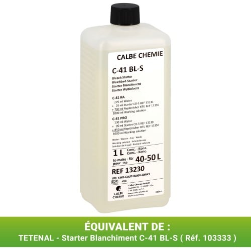 CALBE - Starter Blanchiment C-41 BL-S (1L)