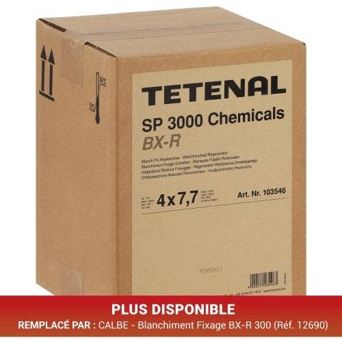 TETENAL - Blanchiment Fixage RA-4 SP 3000 BX-R - pour minilabs KIS gammes 15XX & 16XX & 17XX - pour faire 4 x 9,23 L (103546)