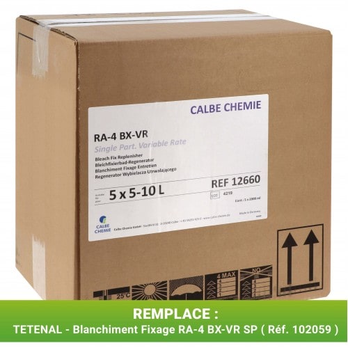 CALBE - Blanchiment Fixage RA-4 BX-VR SP (pour faire 5 x 5 à 10L)