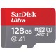 Sandisk Carte Micro SD XC 128GB Ultra Class 10 140MB/s + adaptateur *