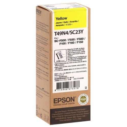 4x140ml bouteilles d'encre à sublimation pour imprimantes EPSON EcoTank 