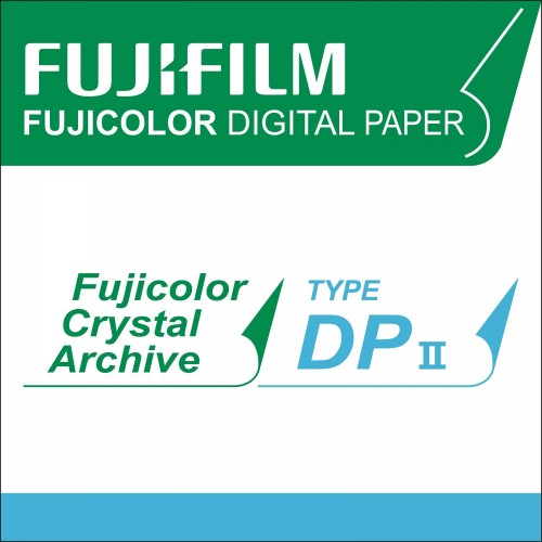 FUJI - Papier argentique Type DPII - 10,2cm x 167,6m - UN SEUL ROULEAU (Reconditionné)