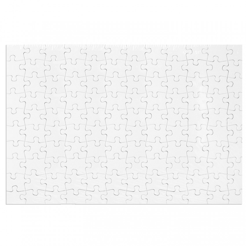 Puzzle rectangulaire - Carton Luxe - Finition mat - Dim. 19,4x28,1cm - 120 pièces (Vendu par 100)