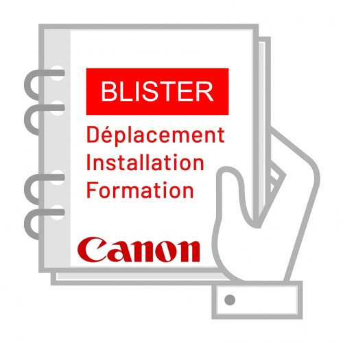 CANON Blister installation (Installation du matériel, formation, etc)