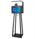 Borne photo (Photobooth) PRIME  + pied + housse de transport sur roulettes + imprimante thermique DS620