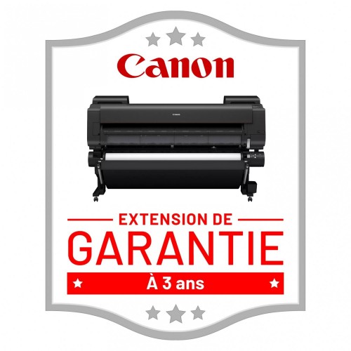 CANON - Extension de garantie à 3 ans pour imprimante ImagePROGRAF PRO-6600 et GP-6600S