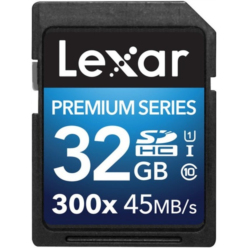 LEXAR LEXAR carte mémoire SDHC PREMIUM II UHS-I Classe 10 (45Mo/s 300x ...
