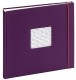 Album photo PANODIA série LINEA 200 photos 11,5x15 - Pochettes - Couverture personnalisable (Violet)